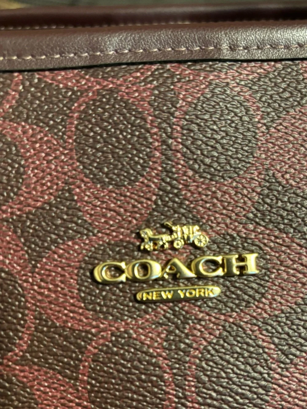 Coach city tote